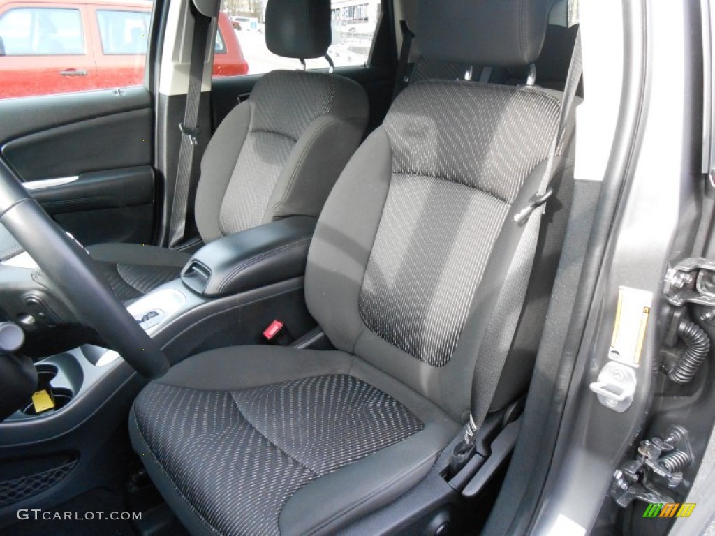 2012 Journey SXT AWD - Storm Grey Pearl / Black photo #10