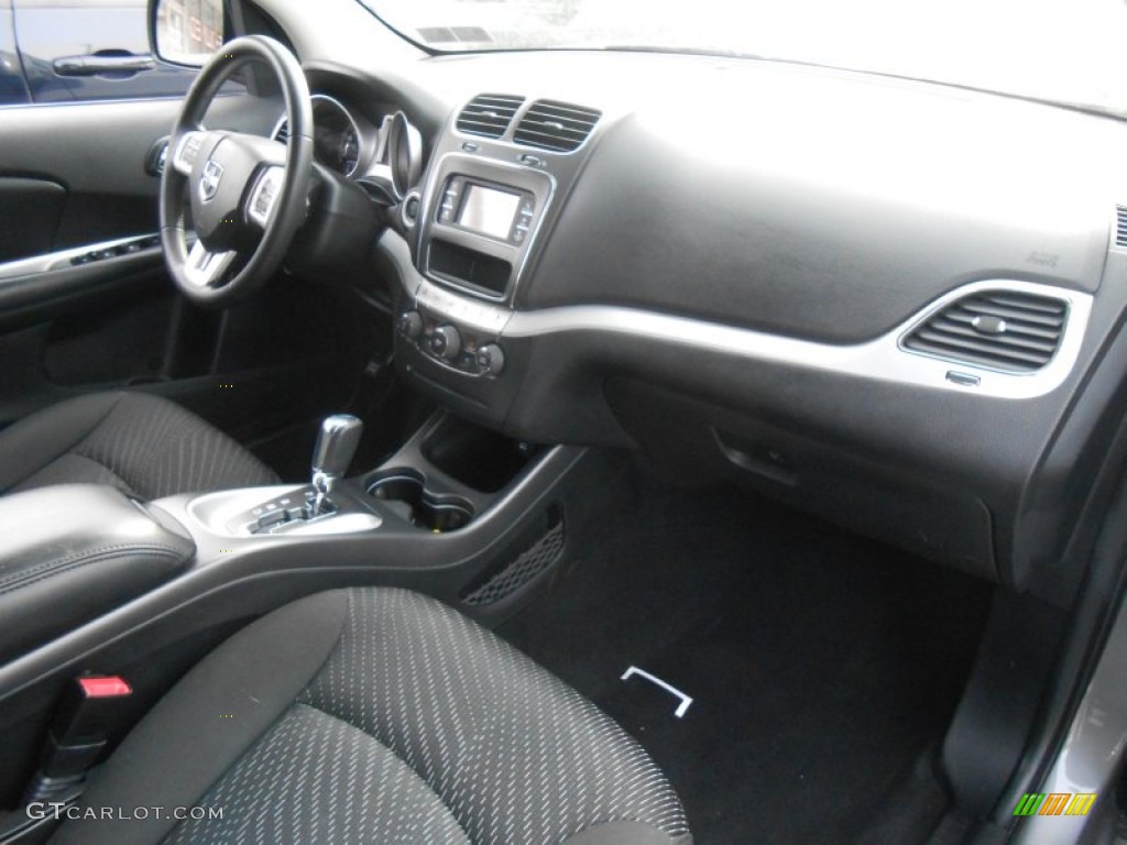 2012 Journey SXT AWD - Storm Grey Pearl / Black photo #11