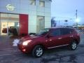 2013 Cayenne Red Nissan Rogue S AWD  photo #27