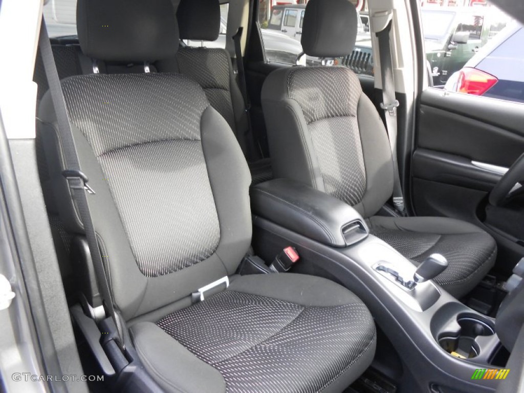 2012 Journey SXT AWD - Storm Grey Pearl / Black photo #13