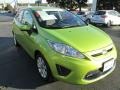 2012 Lime Squeeze Metallic Ford Fiesta SE Hatchback #90100196