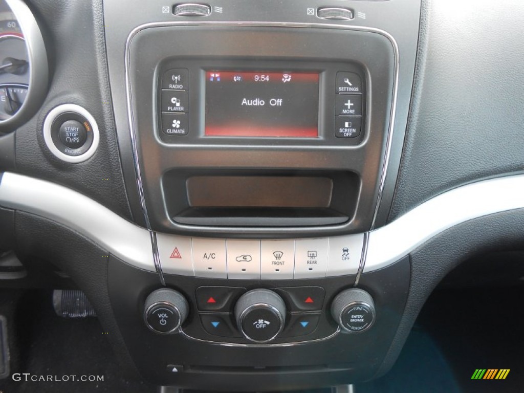 2012 Journey SXT AWD - Storm Grey Pearl / Black photo #22