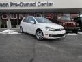 Candy White 2011 Volkswagen Golf 4 Door TDI