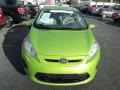 2012 Lime Squeeze Metallic Ford Fiesta SE Hatchback  photo #2