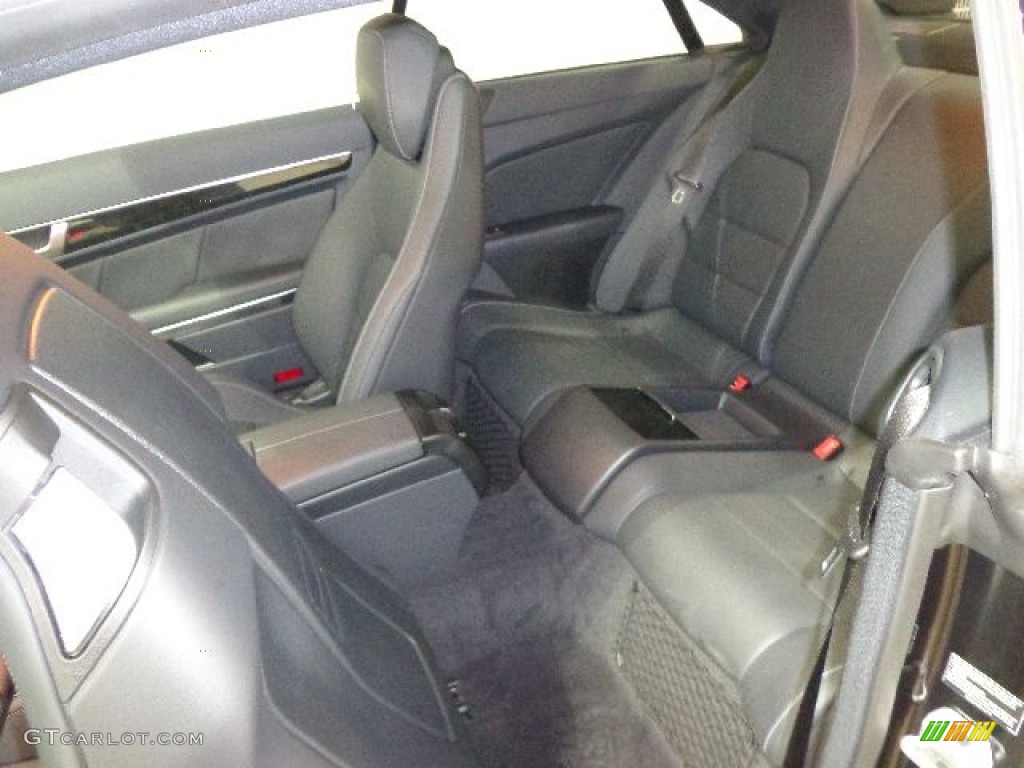 2014 Mercedes-Benz E 550 Coupe Rear Seat Photo #90104571