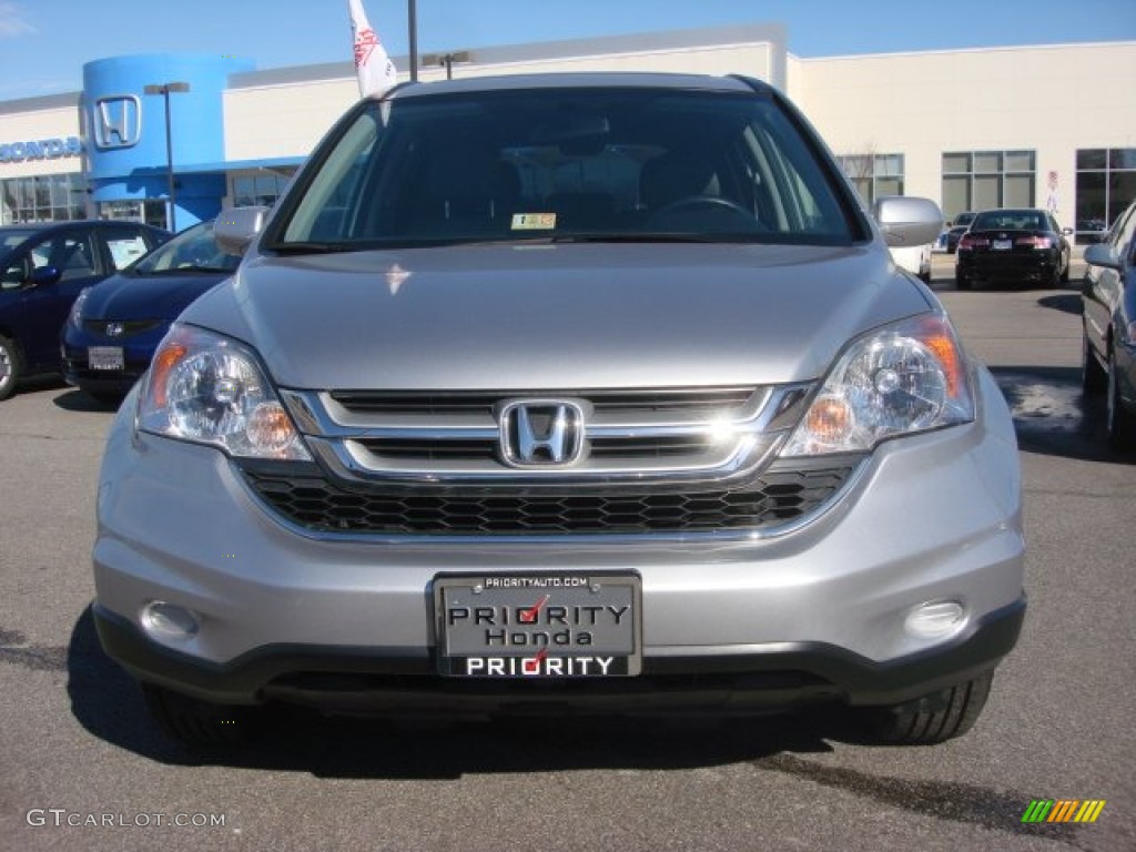 2011 CR-V EX-L - Alabaster Silver Metallic / Gray photo #9