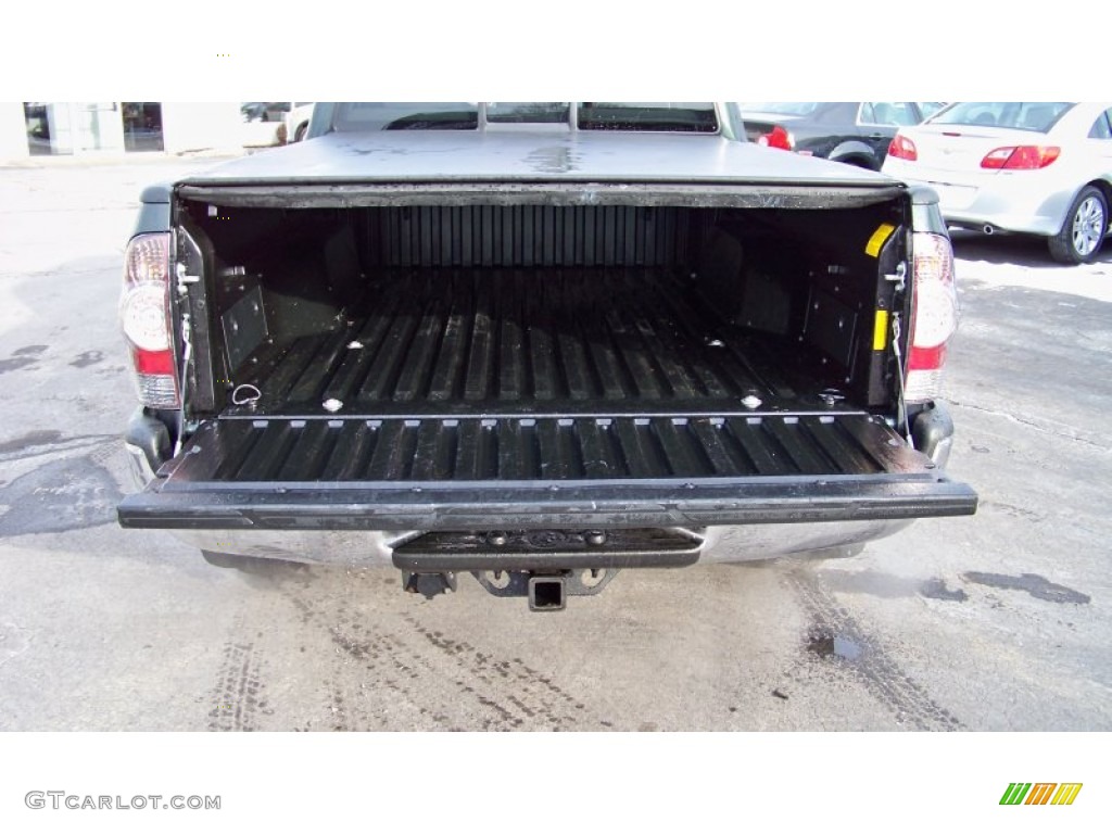 2011 Tacoma V6 TRD Sport Double Cab 4x4 - Timberland Green Mica / Graphite Gray photo #16