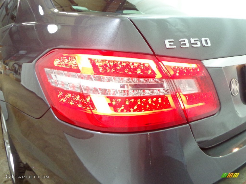 2011 E 350 4Matic Sedan - designo Graphite Metallic / Ash/Black photo #9
