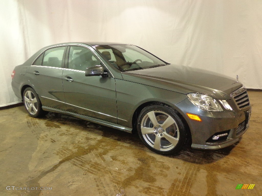 designo Graphite Metallic 2011 Mercedes-Benz E 350 4Matic Sedan Exterior Photo #90107076