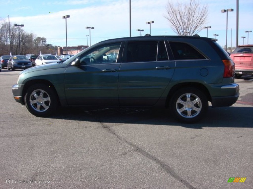 2004 Pacifica Touring - Onyx Green Pearl / Light Taupe photo #3