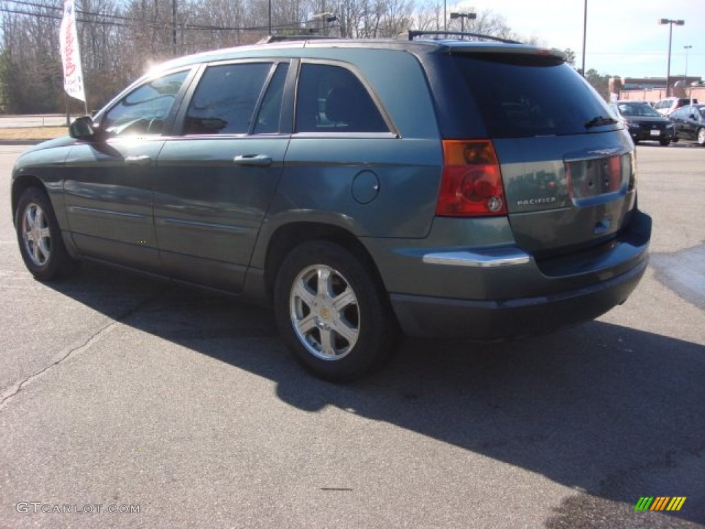 2004 Pacifica Touring - Onyx Green Pearl / Light Taupe photo #4