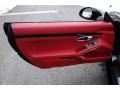 Carrera Red Natural Leather Door Panel Photo for 2013 Porsche 911 #90108903