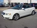 2003 Polar White Audi A4 1.8T Cabriolet  photo #2