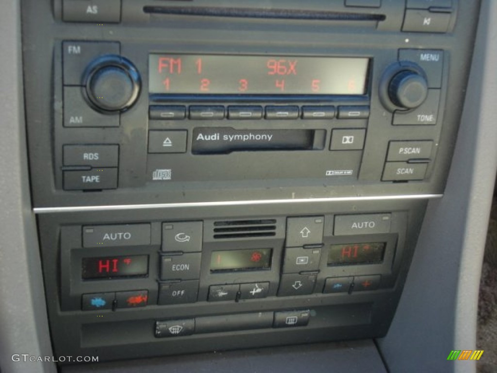 2003 A4 1.8T Cabriolet - Polar White / Beige photo #10