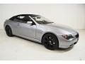 2007 Silver Grey Metallic BMW 6 Series 650i Convertible  photo #2