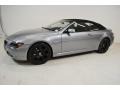 2007 Silver Grey Metallic BMW 6 Series 650i Convertible  photo #9