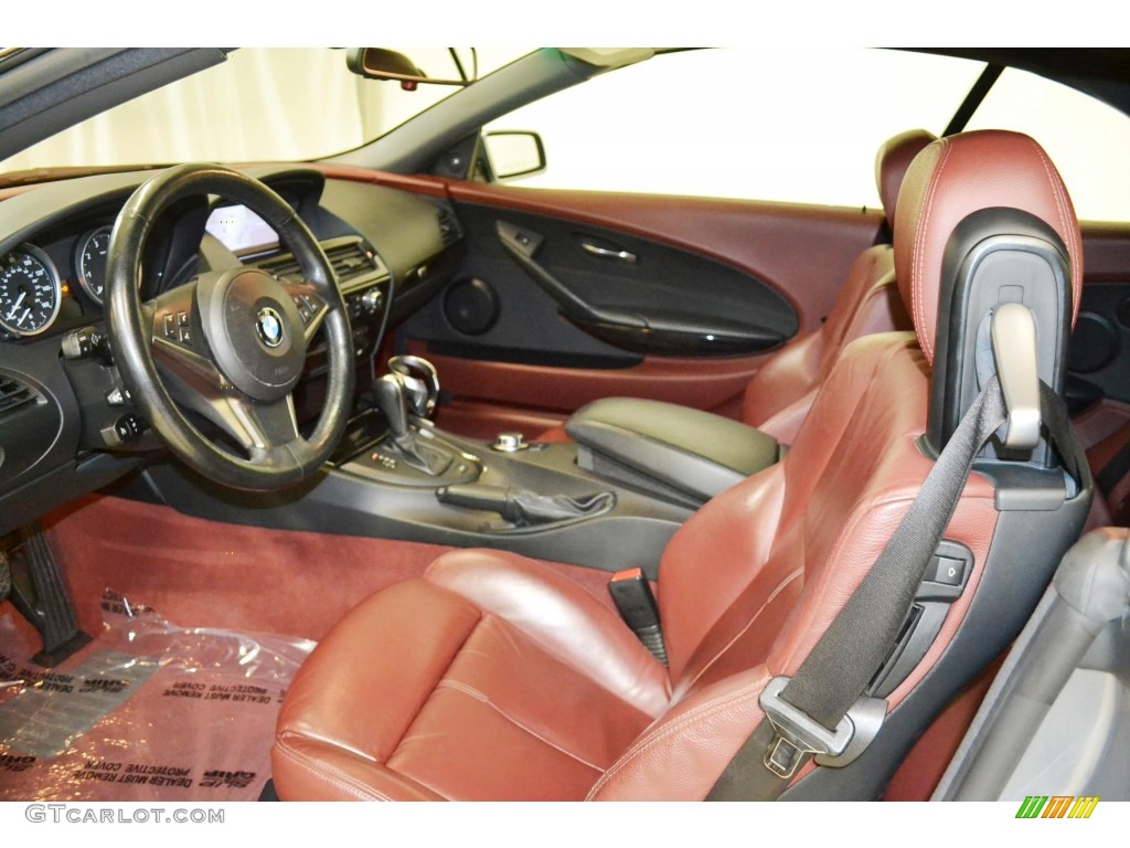 2007 BMW 6 Series 650i Convertible Front Seat Photos