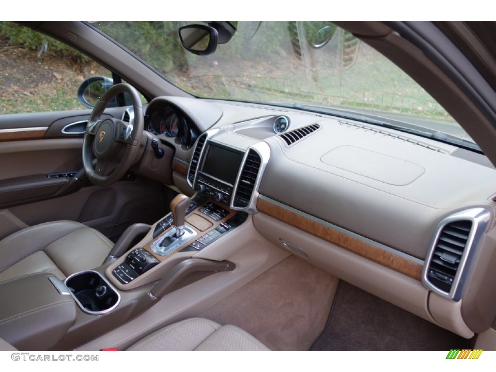 2012 Cayenne S - Umber Brown Metallic / Umber Brown/Light Tartufo photo #19