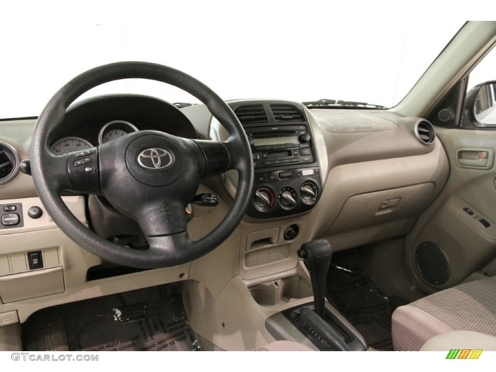 2004 RAV4 4WD - Everglade Green Metallic / Taupe photo #8