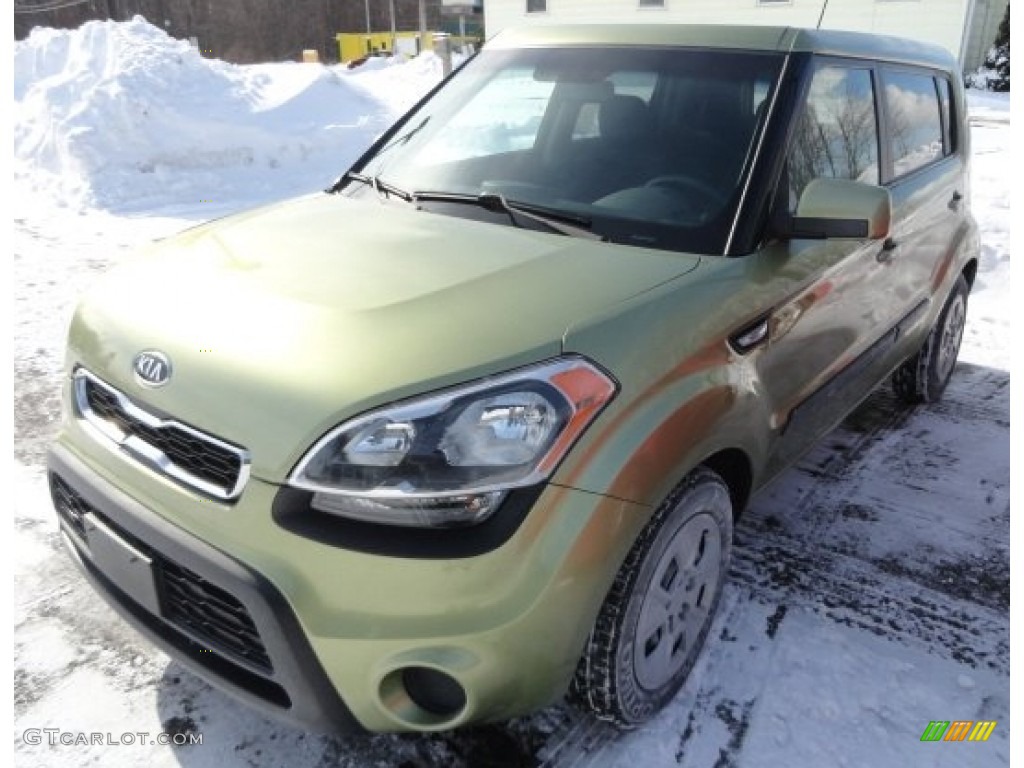 Alien Green Kia Soul