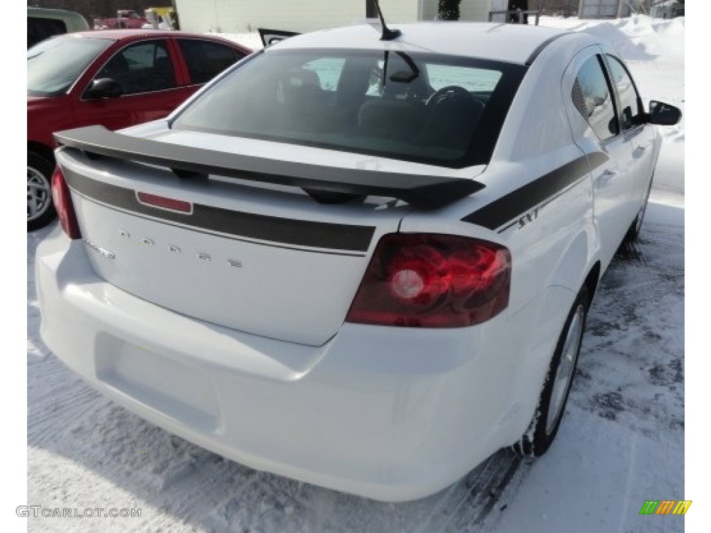 2013 Avenger SE - New Bright White / Black photo #1