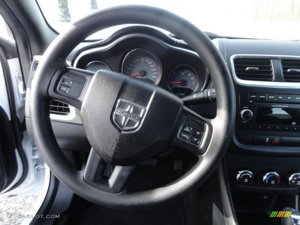 2013 Avenger SE - New Bright White / Black photo #5