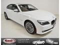 Alpine White 2011 BMW 7 Series 750i Sedan