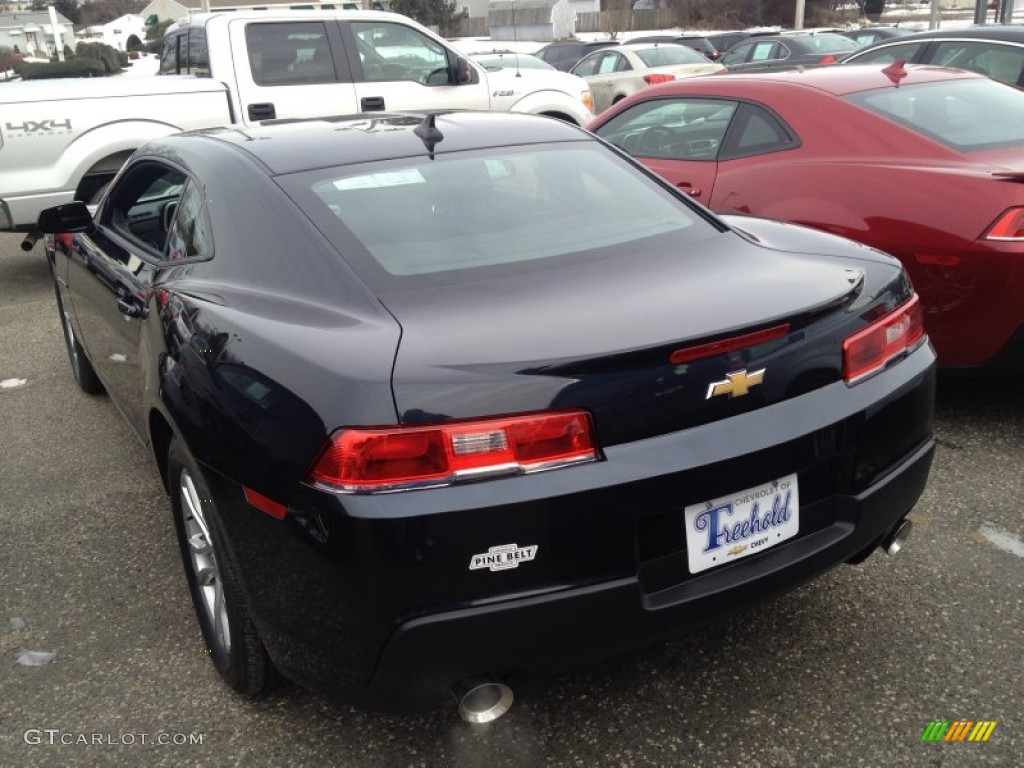 2014 Camaro LS Coupe - Blue Ray Metallic / Black photo #3