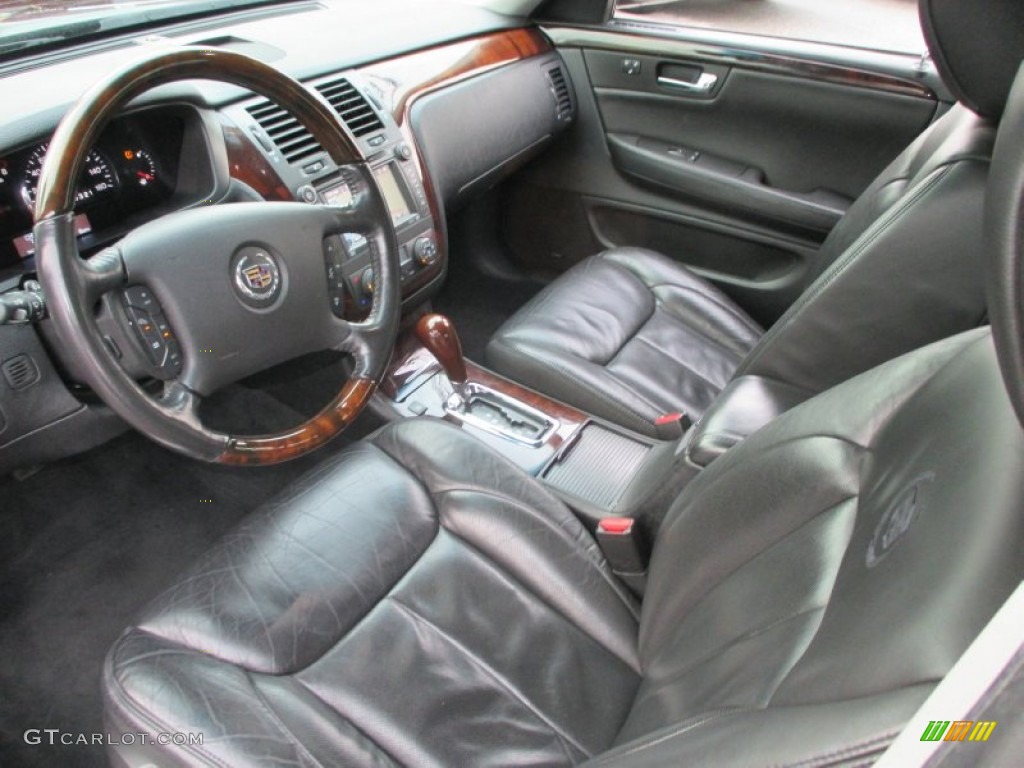 Ebony Interior 2009 Cadillac DTS Standard DTS Model Photo #90112686