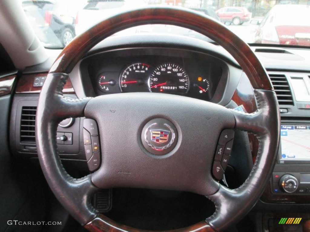 2009 Cadillac DTS Standard DTS Model Steering Wheel Photos