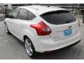 2012 White Platinum Tricoat Metallic Ford Focus Titanium 5-Door  photo #7