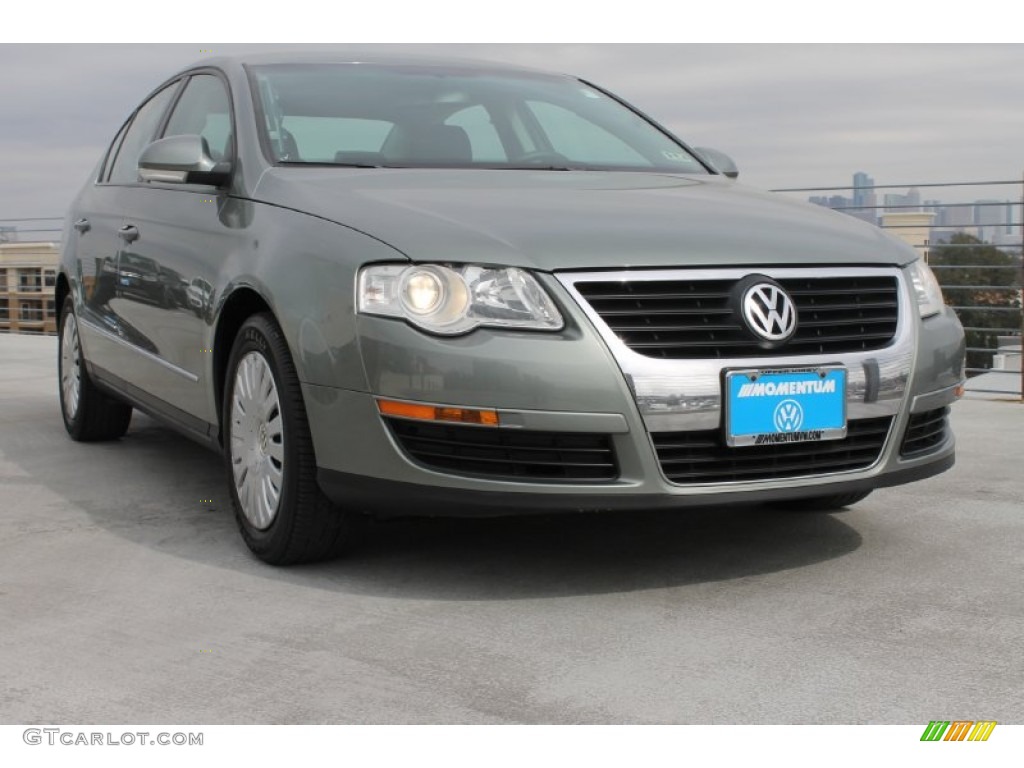 2006 Passat 2.0T Sedan - Granite Green Metallic / Black photo #1