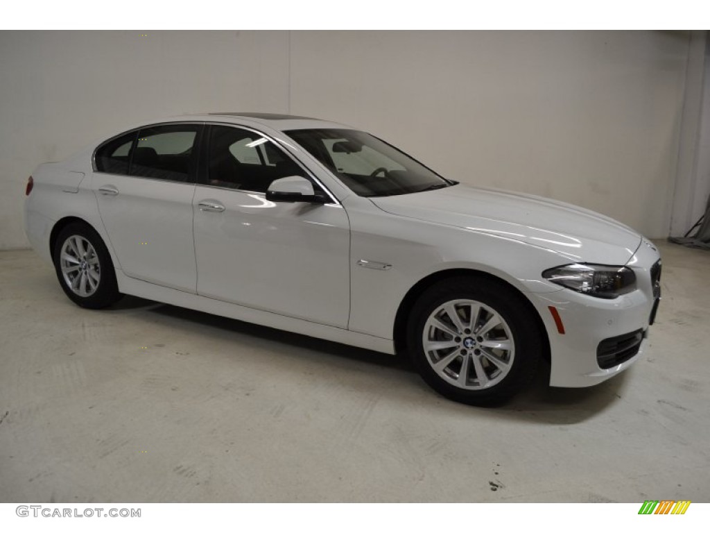 Alpine White 2014 BMW 5 Series 528i Sedan Exterior Photo #90115614