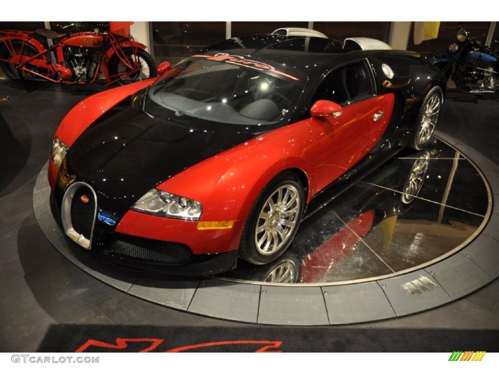 2008 Veyron 16.4 - Deep Red Metallic/Black / Anthracite photo #44
