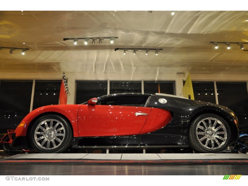 Deep Red Metallic/Black 2008 Bugatti Veyron 16.4 Exterior Photo #90115779