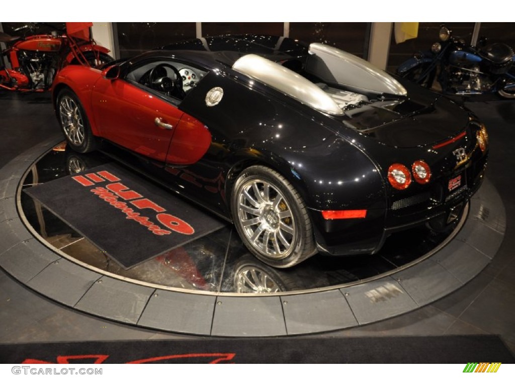 2008 Veyron 16.4 - Deep Red Metallic/Black / Anthracite photo #52