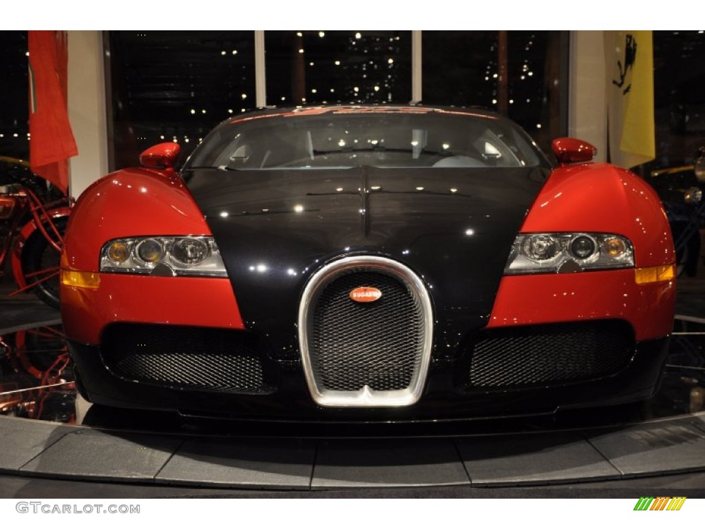 Deep Red Metallic/Black 2008 Bugatti Veyron 16.4 Exterior Photo #90116127