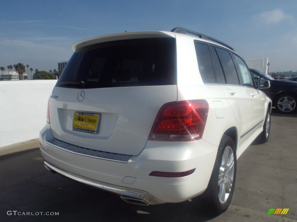 2014 GLK 350 - Diamond White Metallic / Black photo #4