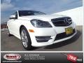 Polar White 2014 Mercedes-Benz C 250 Coupe
