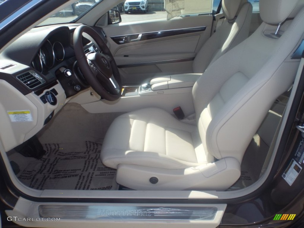2014 E 350 Coupe - Dolomite Brown Metallic / Silk Beige/Espresso Brown photo #7