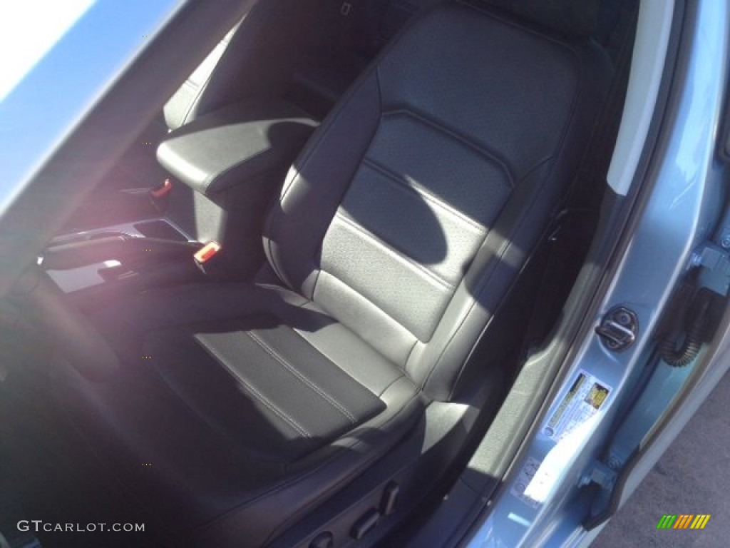 2013 Passat 2.5L SE - Glacier Blue Metallic / Titan Black photo #9
