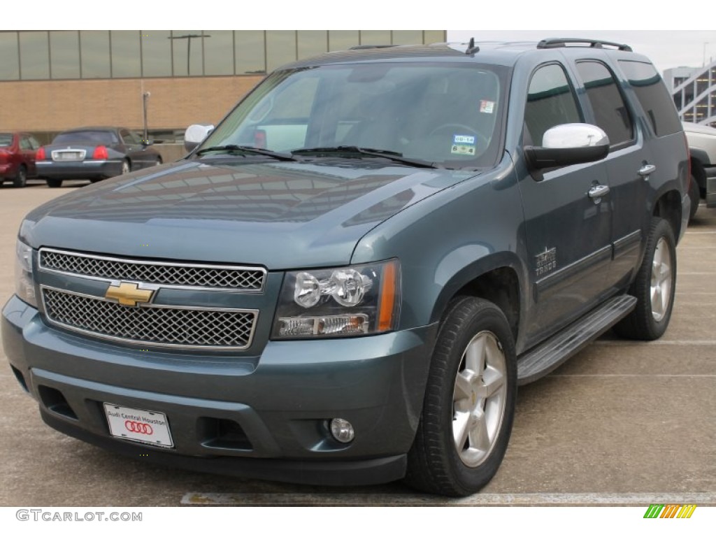 2010 Tahoe LS - Blue Granite Metallic / Ebony photo #3