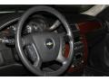 2010 Chevrolet Tahoe Ebony Interior Steering Wheel Photo