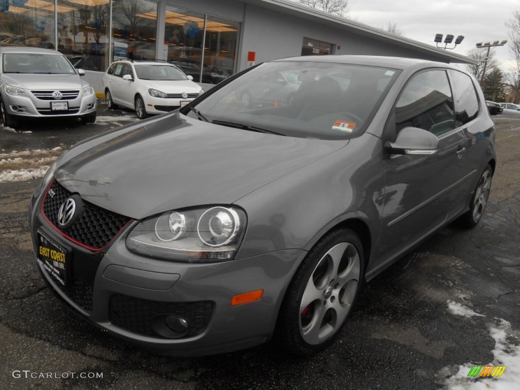 2008 GTI 2 Door - United Grey Metallic / Anthracite Black photo #3