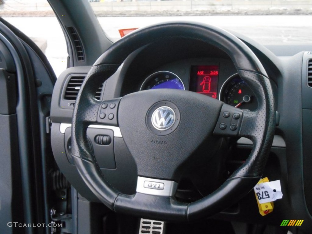 2008 GTI 2 Door - United Grey Metallic / Anthracite Black photo #13