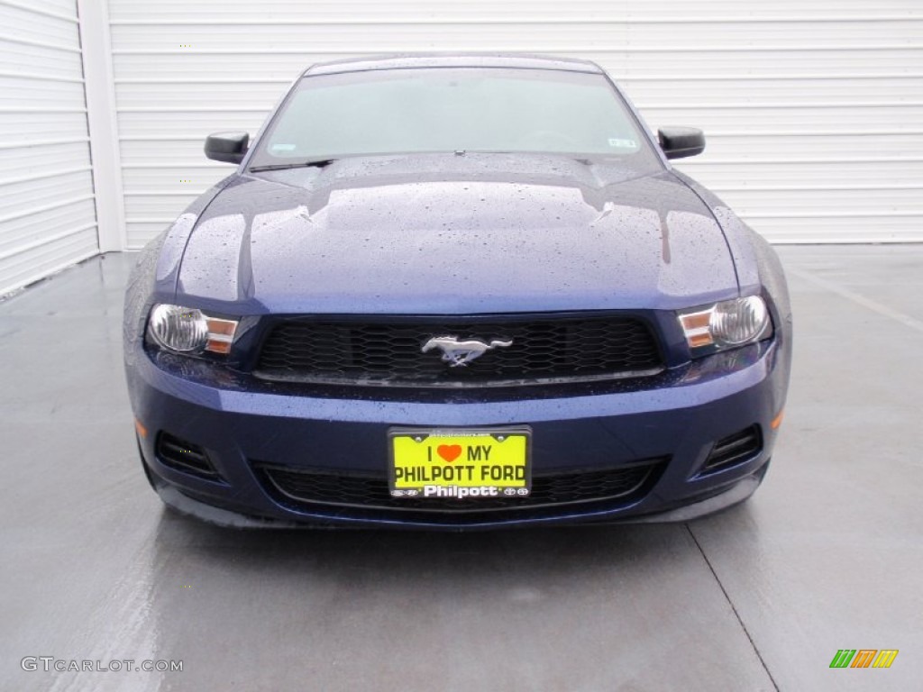 2011 Mustang V6 Coupe - Kona Blue Metallic / Charcoal Black photo #8