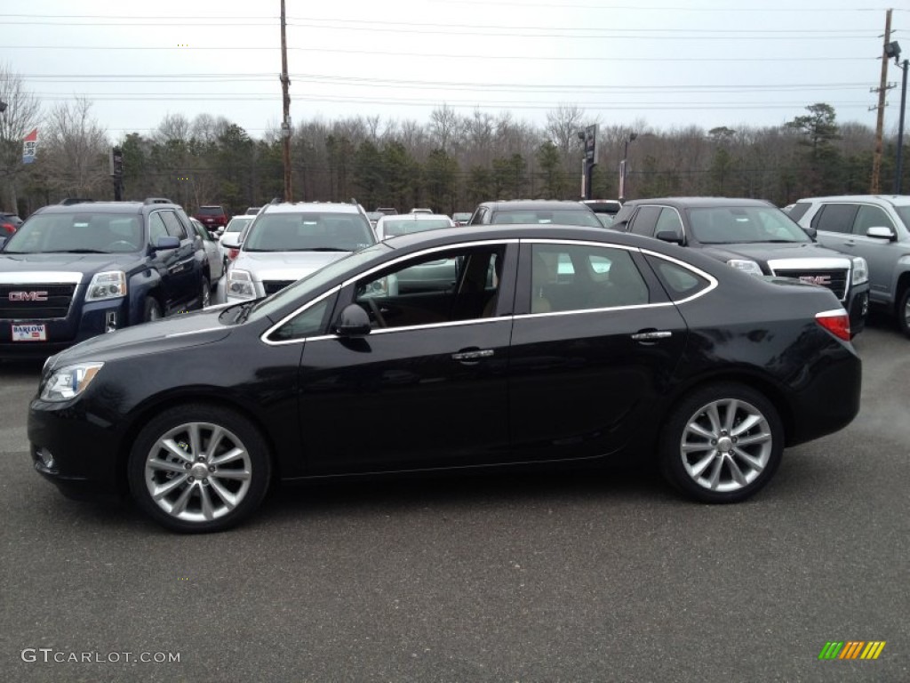 Carbon Black Metallic 2014 Buick Verano Leather Exterior Photo #90120315