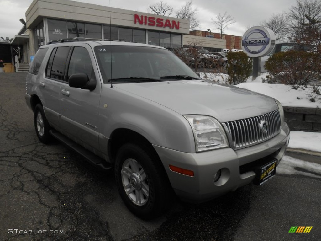 2002 Mountaineer AWD - Silver Frost Metallic / Dark Graphite photo #1