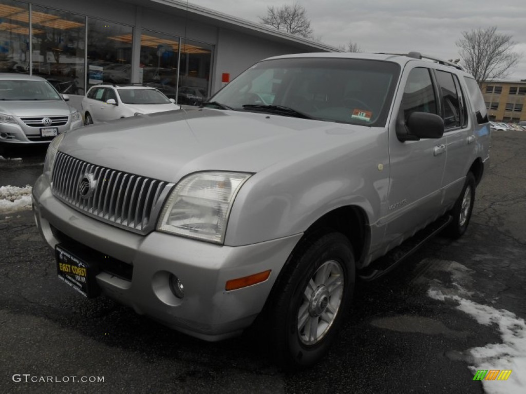 2002 Mountaineer AWD - Silver Frost Metallic / Dark Graphite photo #3