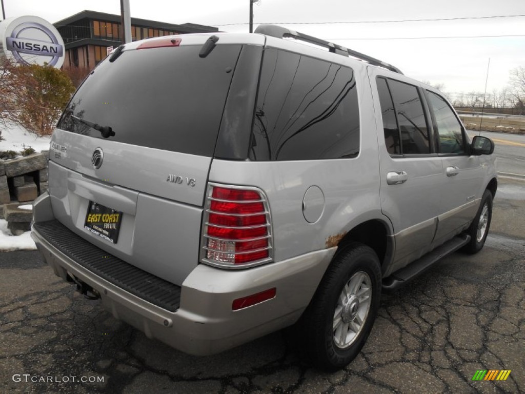 2002 Mountaineer AWD - Silver Frost Metallic / Dark Graphite photo #4